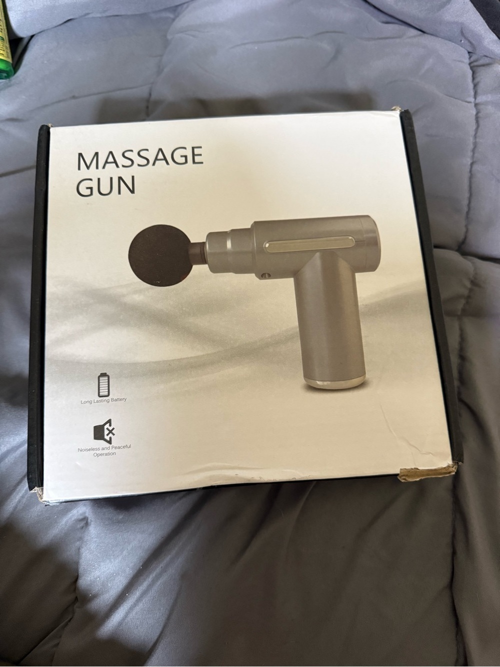 Massage Gun - White Box Packaging